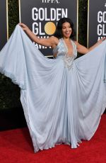 GINA RODRIGUEZ at 2019 Golden Globe Awards in Beverly Hills 01/06/2019