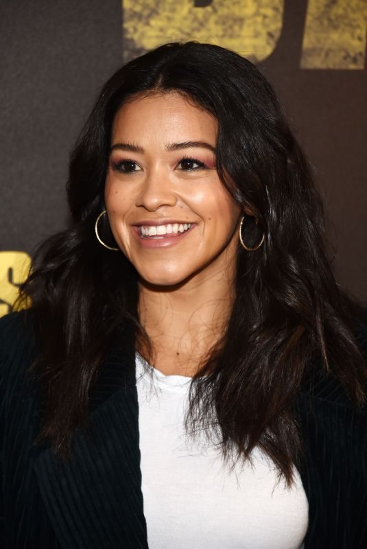 GINA RODRIGUEZ at Miss Bala Photocall in West Hollywood 01/13/2019