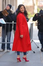 GINA RODRIGUEZ at The View in New York 01/22/2019