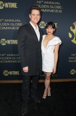 GINGER GONZAGA at Showtime 2019 Golden Globes Nominees Celebration in West Hollywood 01/05/2019