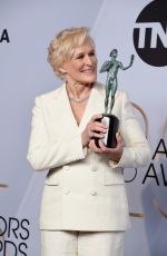 GLENN CLOSE at Screen Actors Guild Awards 2019 in Los Angeles 01/27/2019