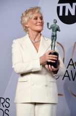 GLENN CLOSE at Screen Actors Guild Awards 2019 in Los Angeles 01/27/2019