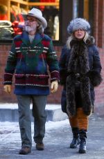 GOLDIE HAWN and Kurt Russell Out and About in Aspen 01/01/2019