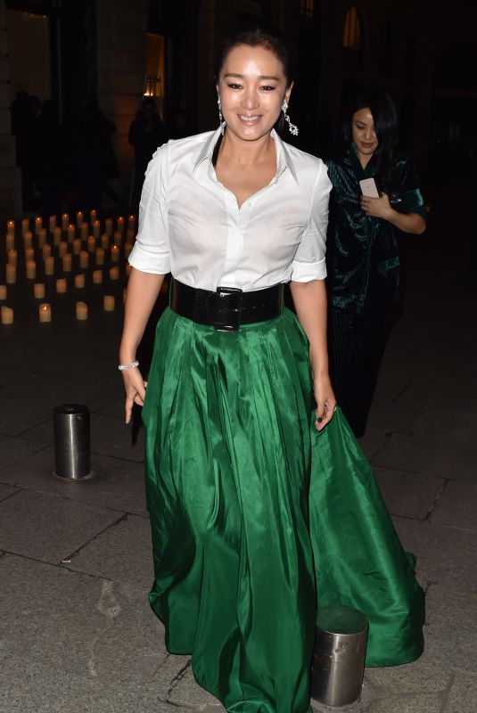 GONG LI at Boucheron Cocktail Party in Paris 01/20/2019