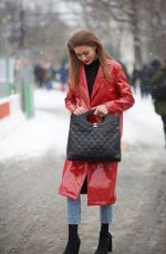 GRACE ELIZABETH Out and About in Paris 01/22/2019