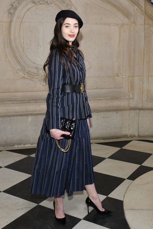 GRETA ELIZONDO at Christian Dior Show at Paris Fashion Week 01/21/2019