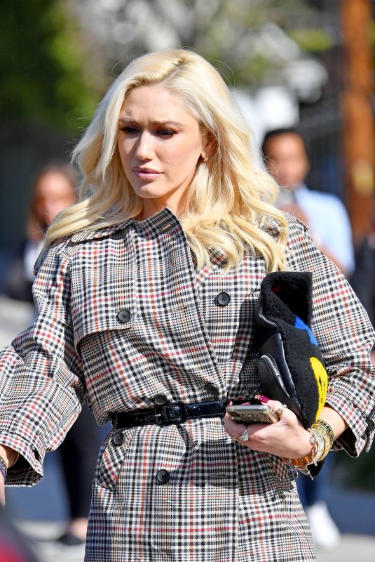 GWEN STEFANI Out and About in Los Angeles 01/27/2019