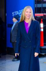 GWYNETH PALTROW Arrives at Good Morning America in New York 01/09/2019