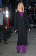 GWYNETH PALTROW Arrives at Good Morning America in New York 01/09/2019