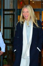 GWYNETH PALTROW Hading to Tonight Show Starring Jimmy Fallon in New York 01/09/2019