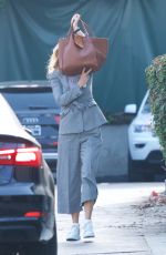 GWYNETH PALTROW Hiding Her Face Out in Brentwood 01/10/2019