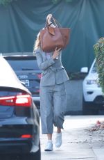 GWYNETH PALTROW Hiding Her Face Out in Brentwood 01/10/2019