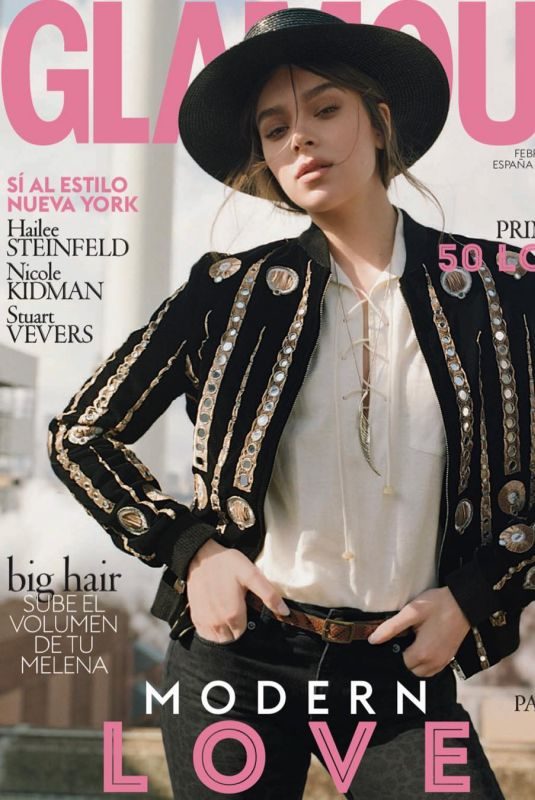 HAILEE STEINFELD for Glamour Magazine, Spain February 2019