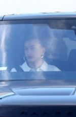 HAILEY and Justin BIEBER Leaves Milk Studios in Los Angeles 01/19/2019