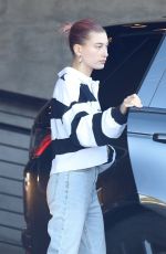 HAILEY and Justin BIEBER Leaves Milk Studios in Los Angeles 01/19/2019