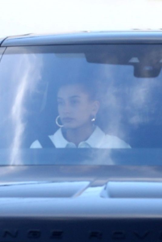 HAILEY and Justin BIEBER Leaves Milk Studios in Los Angeles 01/19/2019