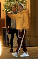 HAILEY and Justin BIEBER Leaves Montage Hotel in Beverly Hills 01/02/2019