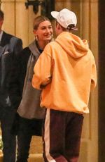 HAILEY and Justin BIEBER Leaves Montage Hotel in Beverly Hills 01/02/2019