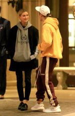 HAILEY and Justin BIEBER Leaves Montage Hotel in Beverly Hills 01/02/2019