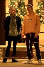 HAILEY and Justin BIEBER Leaves Montage Hotel in Beverly Hills 01/02/2019