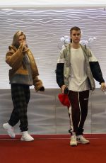 HAILEY and Justin BIEBER Leaves Their Hotel in Beverly Hills 01/07/2019