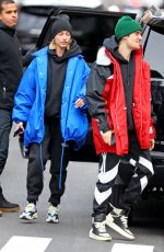 HAILEY and justin BIEBER Out for Lunch in New York 01/28/2019