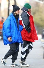 HAILEY and justin BIEBER Out for Lunch in New York 01/28/2019