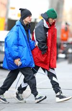HAILEY and justin BIEBER Out for Lunch in New York 01/28/2019
