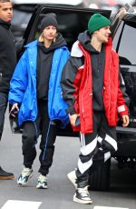 HAILEY and justin BIEBER Out for Lunch in New York 01/28/2019