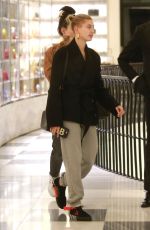 HAILEY BALDWIN at Alfred Tea Room in West Hollywood 01/24/2019