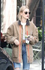 HAILEY BALDWIN Leaves a Salon in Los Angeles 01/22/2019