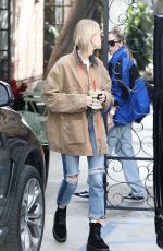 HAILEY BALDWIN Leaves a Salon in Los Angeles 01/22/2019