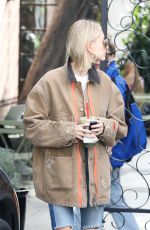 HAILEY BALDWIN Leaves a Salon in Los Angeles 01/22/2019