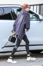 HAILEY BIEBER Arrives at a Gym in Los Angeles 01/19/2019