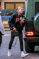 HAILEY BIEBER Arrives at Montage Hotel in Beverly Hills 01/02/2019