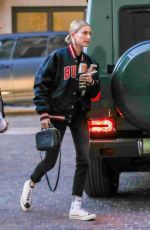 HAILEY BIEBER Arrives at Montage Hotel in Beverly Hills 01/02/2019