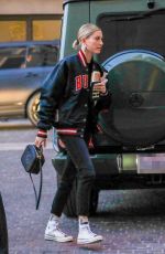 HAILEY BIEBER Arrives at Montage Hotel in Beverly Hills 01/02/2019