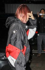 HAILEY BIEBER Leaves a Hair Salon in Hollywood  01/15/2019