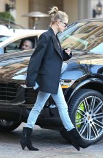 HAILEY BIEBER Leaves Her Hotel in Los Angeles 10/01/2019