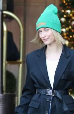 HAILEY BIEBER Leaves Montage Hotel in Beverly Hills 01/04/2019