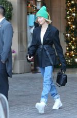 HAILEY BIEBER Leaves Montage Hotel in Beverly Hills 01/04/2019