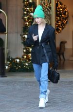 HAILEY BIEBER Leaves Montage Hotel in Beverly Hills 01/04/2019