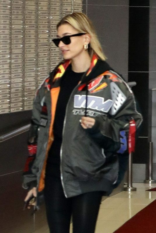 HAILEY BIEBER Out and About in Hollywood 01/08/2019