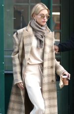 HAILEY BIEBER Out and About in New York 01/30/2019