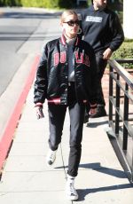 HAILEY BIEBER Out and About in West Hollywood 01/02/2019