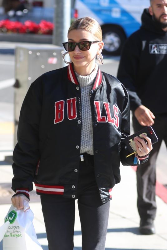 HAILEY BIEBER Out and About in West Hollywood 01/02/2019