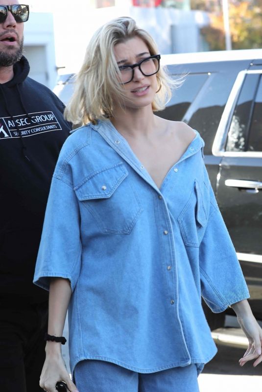 HAILEY BIEBER Out and About in West Hollywood 01/09/2019