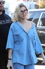 HAILEY BIEBER Out for Lunch in West Hollywood 01/09/2019