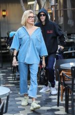HAILEY BIEBER Out for Lunch in West Hollywood 01/09/2019