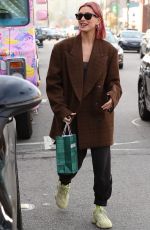 HAILEY BIEBER Shows off Her New Hair Color at Barnes and Boble in Beverly HIlls 01/11/2019